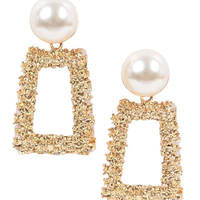 "Grown" earrings