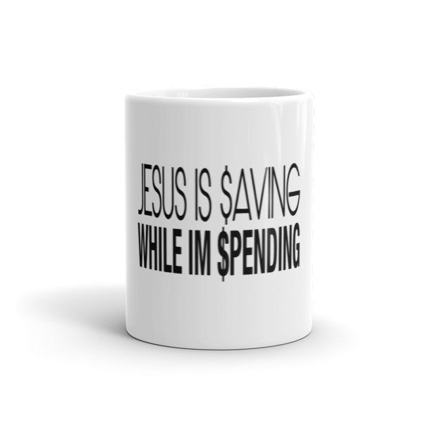 "Jesus is Saving" Mug