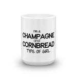 "Champs and Cornbread" Mug